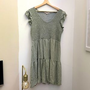 Loft Smoked Midi Dress